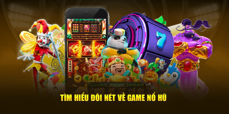 Minh họa giao diện trò chơi nổ hũ trực tuyến